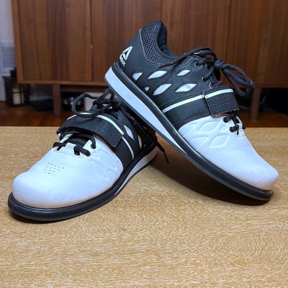 Reebok Mens Lifter PR CN4513 White Casual Shoes Sneakers Size 9.5